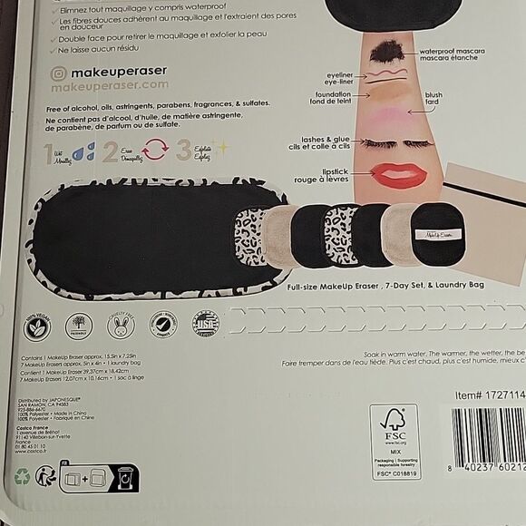 *NEW* The Original Makeup Remover - 7 Day Set with Laundry Bag - Picture 8 of 9